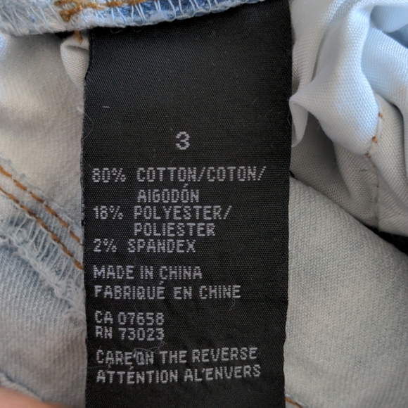 03 White Blue Ripped Jeans Seductions Sirens - Picture 11 of 13